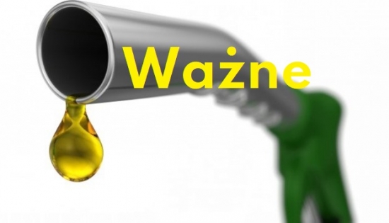 napis ważne