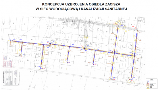 koncepcja budowy z wyznaczonym przebiegiem uzbrojenia