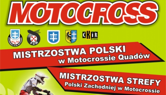 plakat z zawodnikami na maszynach