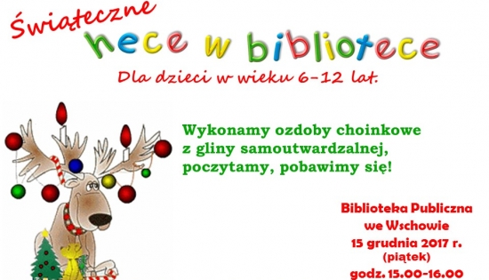 na plakacie grafika łosia 