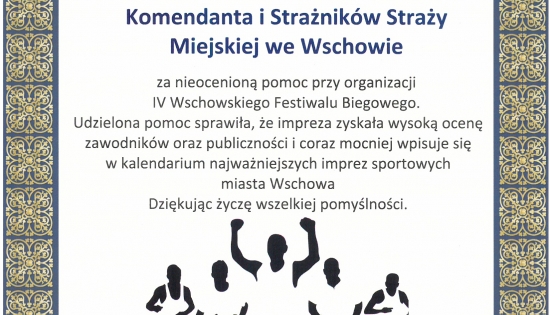 podziękowania