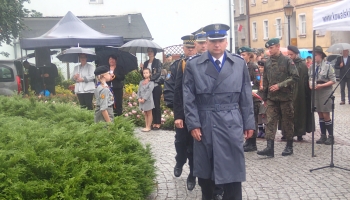 składanie kwiatów 78 rocznica wybuchu II wojny światowej