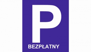 znak bezplatnego parkingu