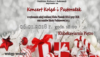plakat z prezentami 