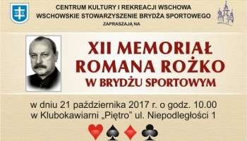 plakat ze zdjęciem Romana Rożko
