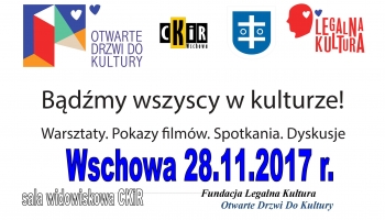 plakat z rospisanym harmonogramem