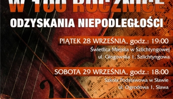 plakat z programem