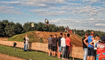 zawodnik podczas wyścigów