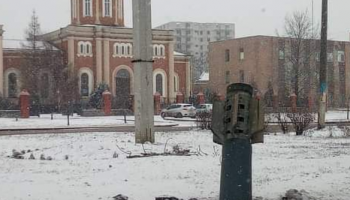 "Charków, nasze rodzinne miasto i Katedra w tle. Taki 'wrogi' obiekt..."