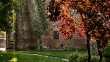 widok na kripplein christi od strony parku